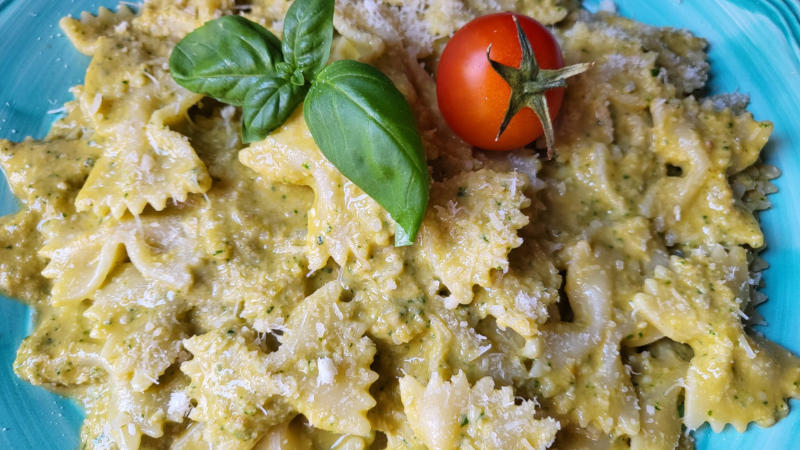 Pasta al pesto alla trapanese